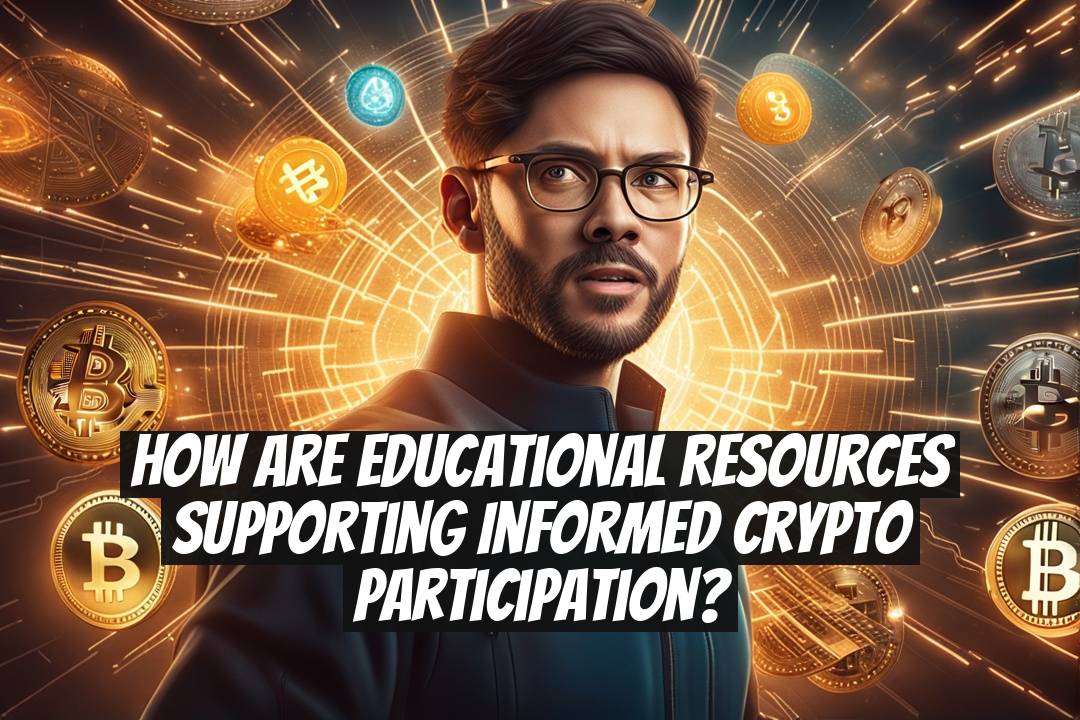 How are educational resources supporting informed crypto participation?