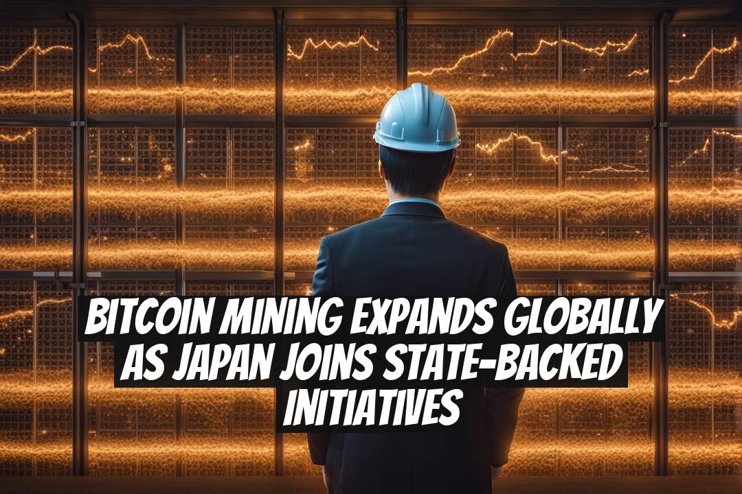 Bitcoin mining expands globally as Japan joins state-backed initiatives