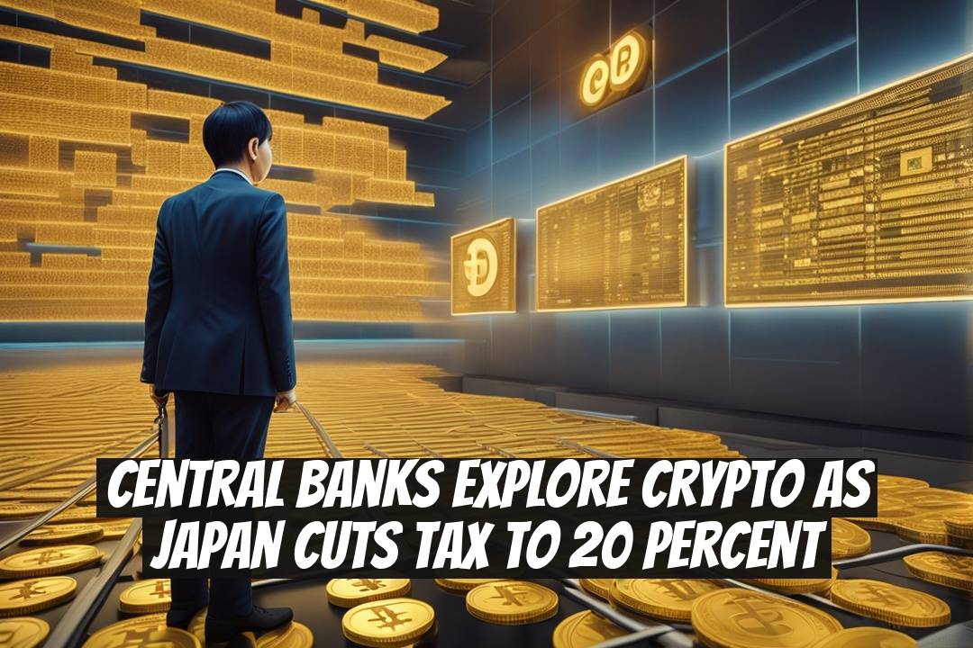 Central Banks Explore Crypto as Japan Cuts Tax to 20 Percent