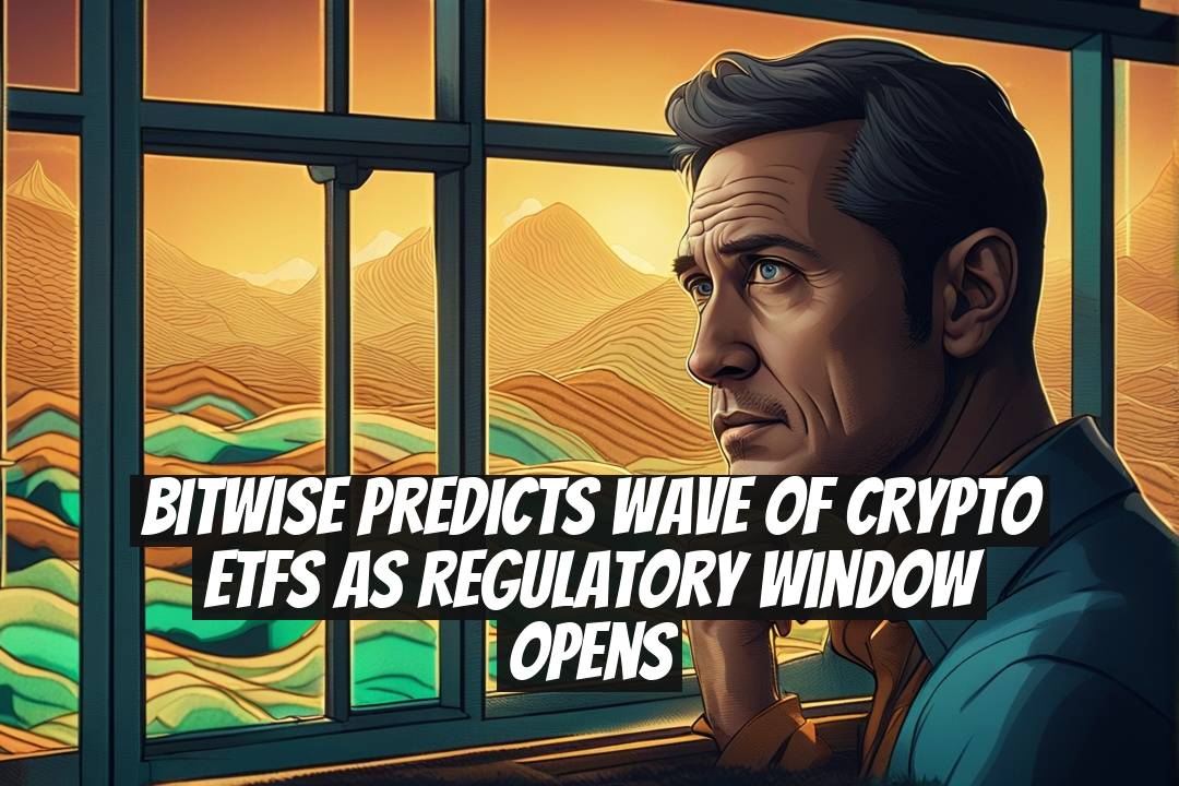 Bitwise Predicts Wave of Crypto ETFs as Regulatory Window Opens