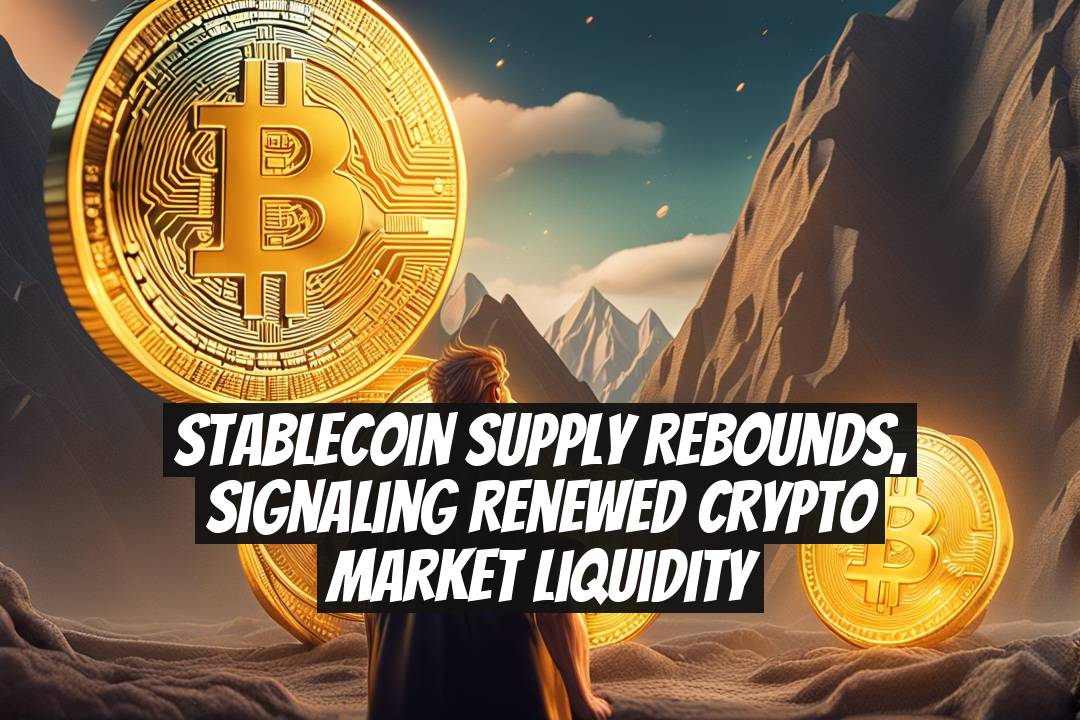 Stablecoin supply rebounds, signaling renewed crypto market liquidity