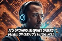 AI’s growing influence sparks debate on crypto’s future role