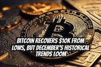 Bitcoin recovers $10K from lows, but December's historical trends loom