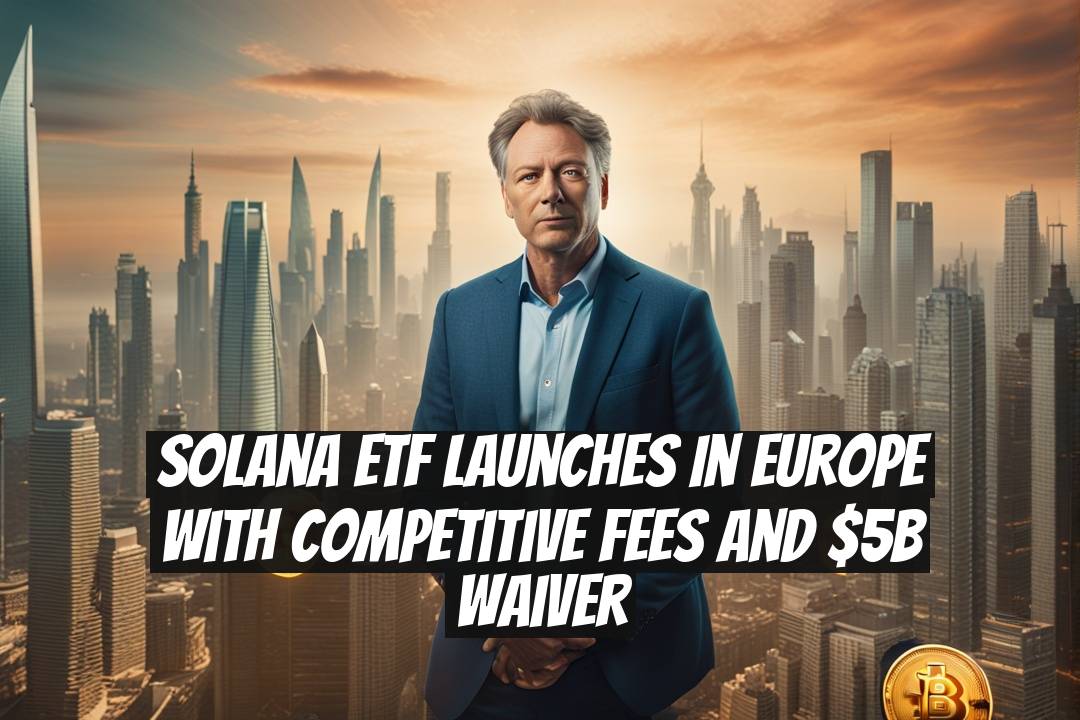 Solana ETF Launches in Europe With Competitive Fees and $5B Waiver