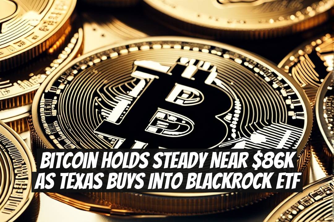 Bitcoin Holds Steady Near $86K as Texas Buys Into BlackRock ETF