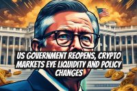 US government reopens, crypto markets eye liquidity and policy changes