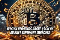 Bitcoin rebounds above $90K as market sentiment improves