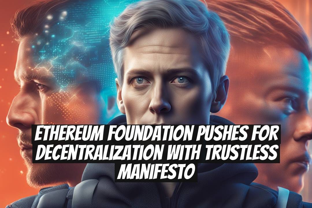 Ethereum Foundation Pushes for Decentralization With Trustless Manifesto