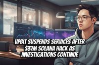 Upbit Suspends Services After $37M Solana Hack as Investigations Continue