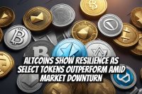 Altcoins Show Resilience as Select Tokens Outperform Amid Market Downturn