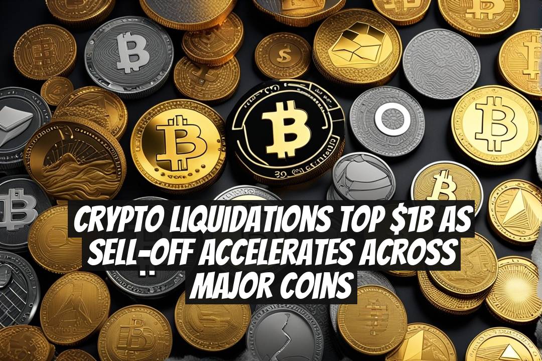 Crypto Liquidations Top $1B as Sell-Off Accelerates Across Major Coins