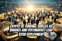 Crypto VC funding surges as Binance and Polymarket lead $25B deployment