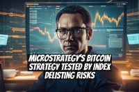 MicroStrategy’s Bitcoin Strategy Tested by Index Delisting Risks