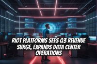 Riot Platforms sees Q3 revenue surge, expands data center operations