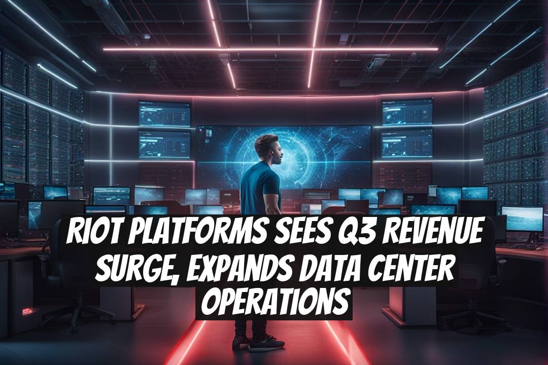Riot Platforms sees Q3 revenue surge, expands data center operations