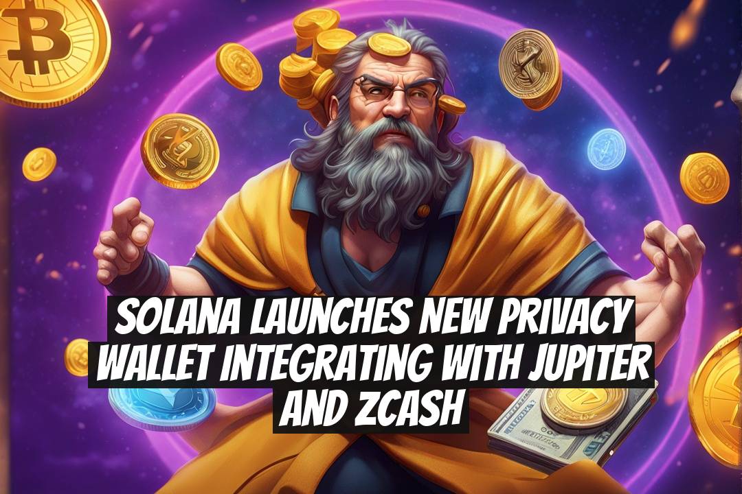 Solana launches new privacy wallet integrating with Jupiter and Zcash