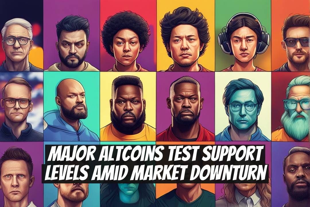 Major Altcoins Test Support Levels Amid Market Downturn