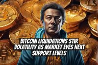 Bitcoin Liquidations Stir Volatility as Market Eyes Next Support Levels