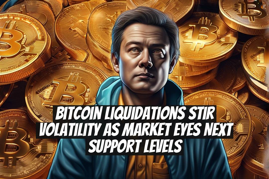 Bitcoin Liquidations Stir Volatility as Market Eyes Next Support Levels