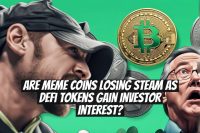 Are Meme Coins Losing Steam as DeFi Tokens Gain Investor Interest?