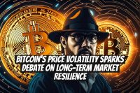 Bitcoin’s Price Volatility Sparks Debate on Long-Term Market Resilience