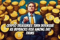 Crypto Treasuries Turn Defensive as Buybacks Rise Among DAT Firms