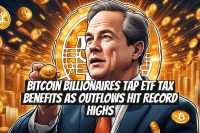 Bitcoin Billionaires Tap ETF Tax Benefits as Outflows Hit Record Highs