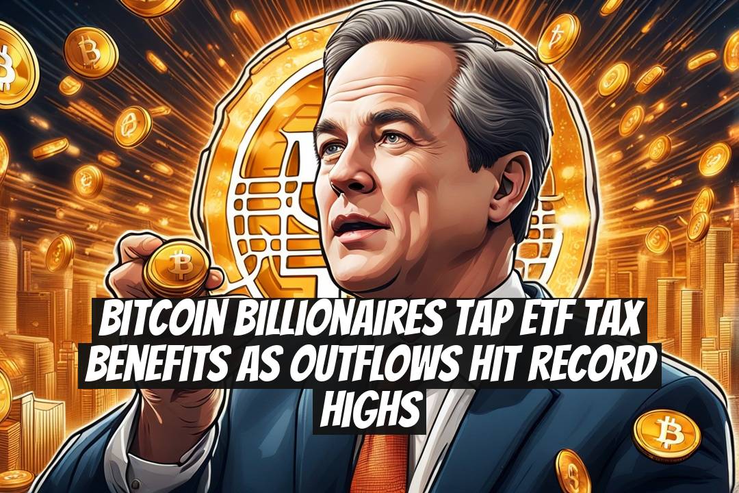 Bitcoin Billionaires Tap ETF Tax Benefits as Outflows Hit Record Highs