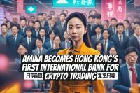 AMINA becomes Hong Kong’s first international bank for crypto trading