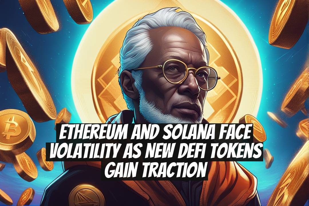Ethereum and Solana face volatility as new DeFi tokens gain traction