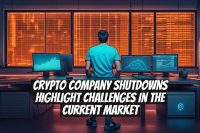 Crypto company shutdowns highlight challenges in the current market