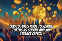 Crypto Funds Pivot to Riskier Tokens as Solana and XRP Attract Capital