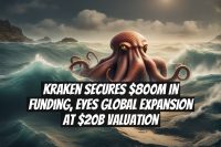Kraken secures $800M in funding, eyes global expansion at $20B valuation