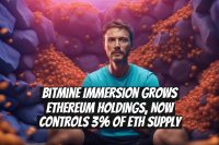 BitMine Immersion Grows Ethereum Holdings, Now Controls 3% of ETH Supply