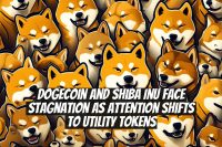 Dogecoin and Shiba Inu face stagnation as attention shifts to utility tokens