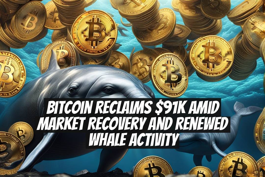 Bitcoin Reclaims $91K Amid Market Recovery and Renewed Whale Activity