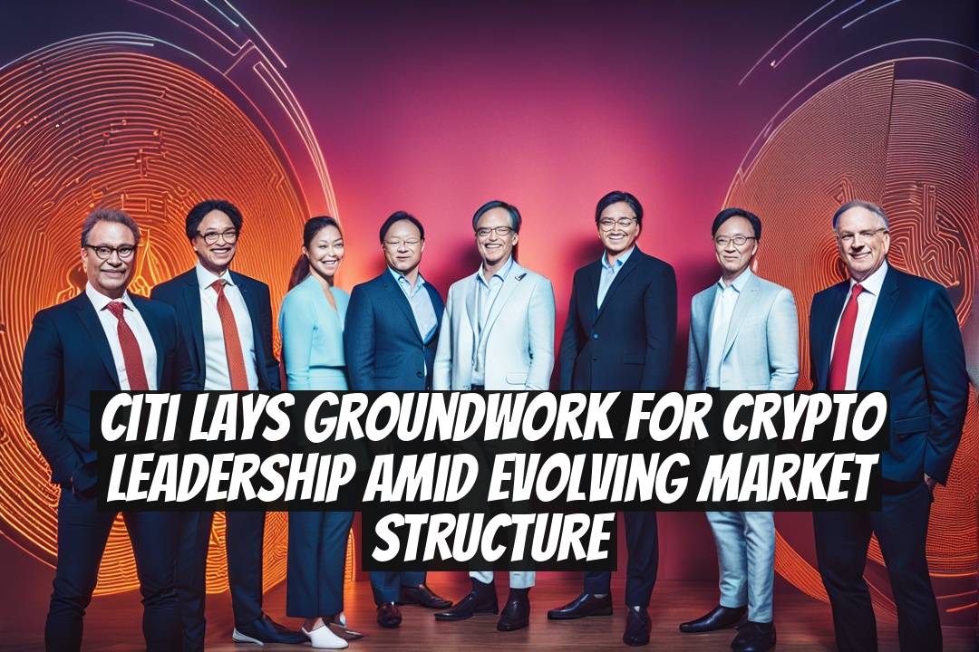 Citi lays groundwork for crypto leadership amid evolving market structure