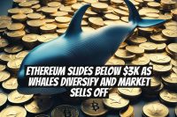 Ethereum Slides Below $3K as Whales Diversify and Market Sells Off