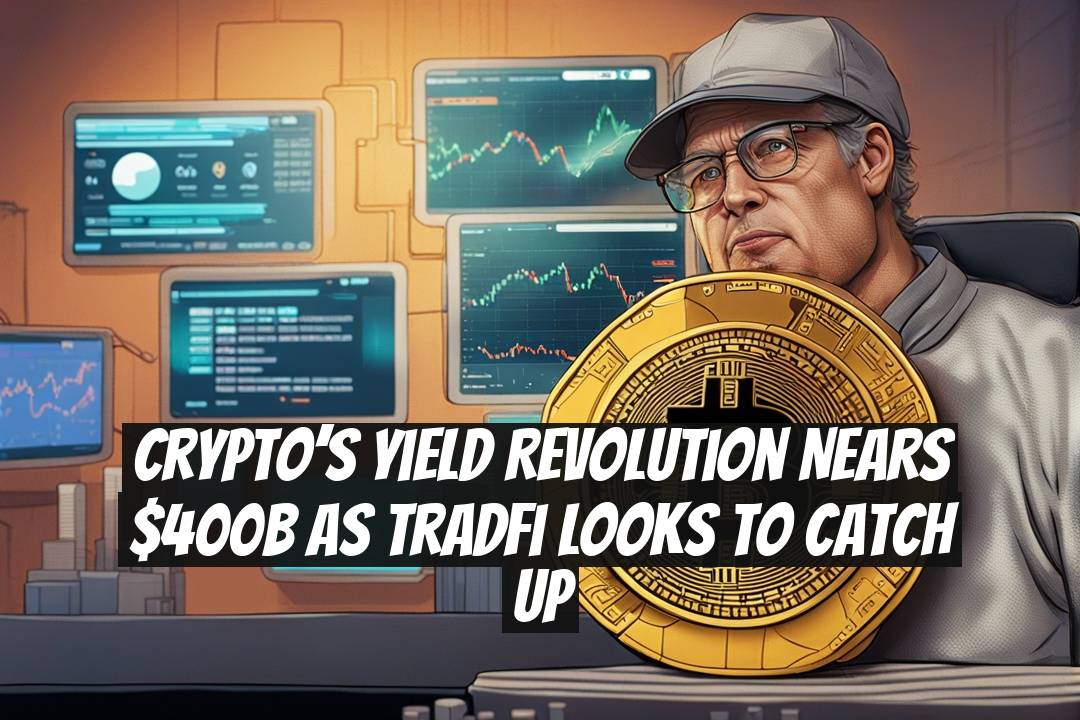 Crypto’s Yield Revolution Nears $400B as TradFi Looks to Catch Up
