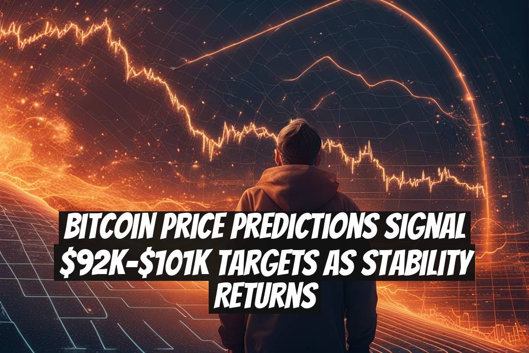 Bitcoin price predictions signal $92K–$101K targets as stability returns