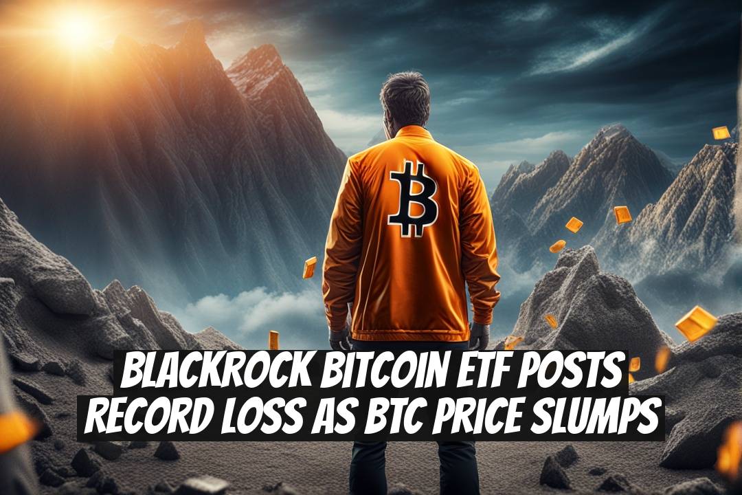 BlackRock Bitcoin ETF Posts Record Loss as BTC Price Slumps