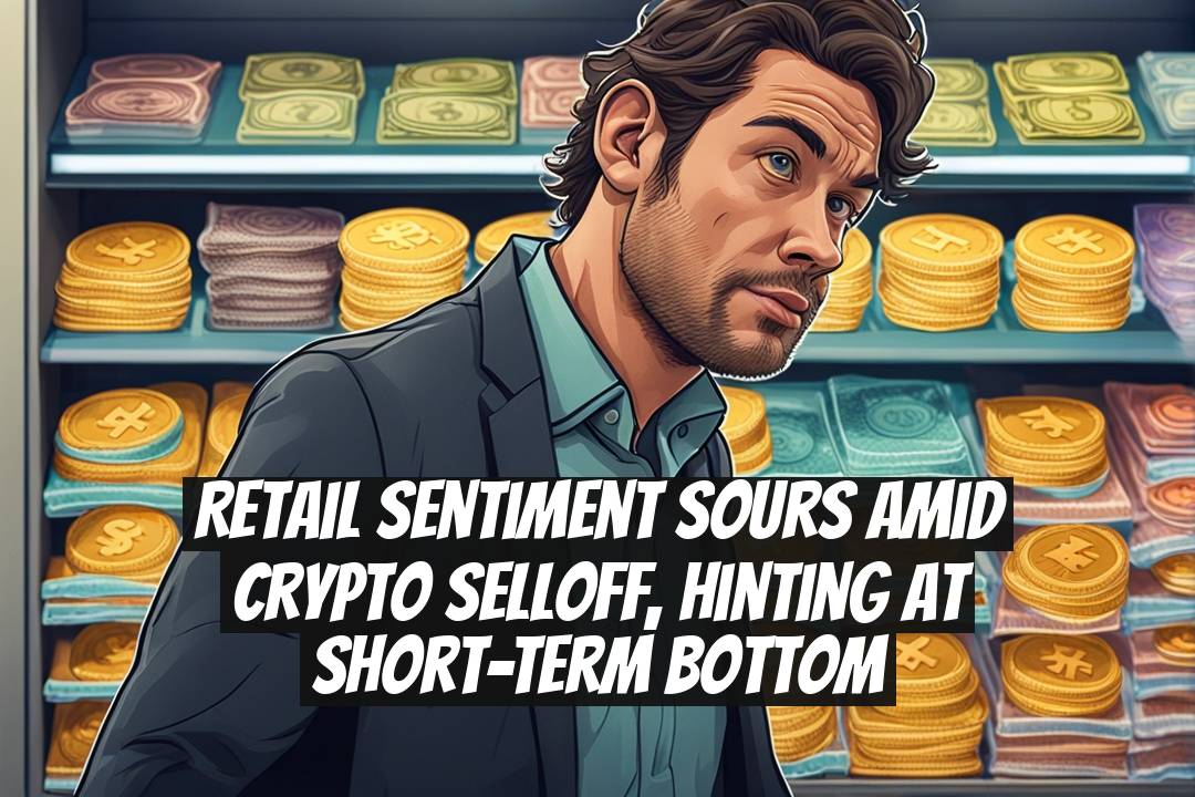 Retail Sentiment Sours Amid Crypto Selloff, Hinting at Short-Term Bottom