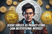 Zcash Surges as Privacy Coins Gain Institutional Interest