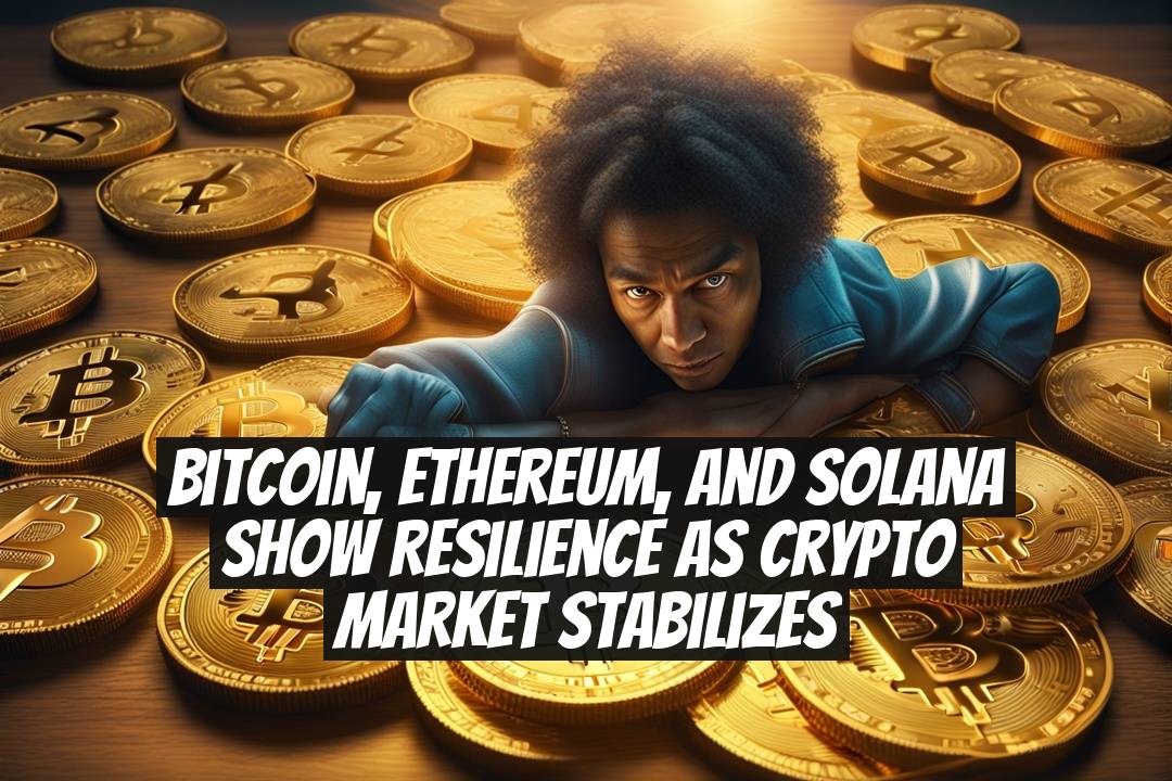Bitcoin, Ethereum, and Solana show resilience as crypto market stabilizes
