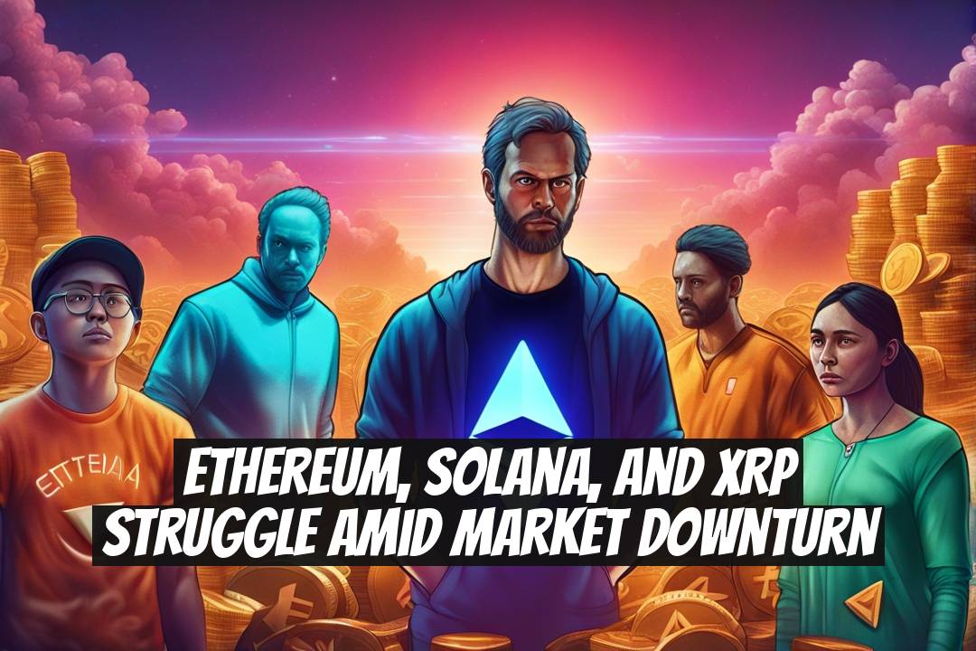 Ethereum, Solana, and XRP Struggle Amid Market Downturn