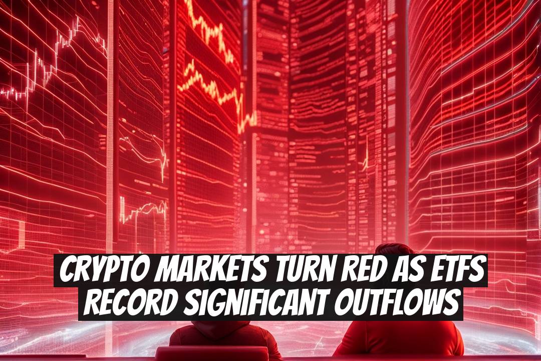 Crypto Markets Turn Red as ETFs Record Significant Outflows