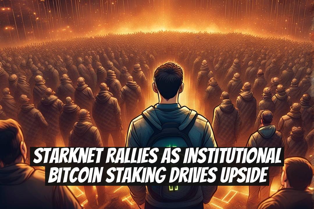 Starknet Rallies as Institutional Bitcoin Staking Drives Upside