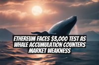 Ethereum Faces $3,000 Test as Whale Accumulation Counters Market Weakness