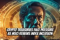 Crypto Treasuries Face Pressure as MSCI Reviews Index Inclusion