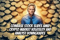 Coinbase Stock Slides Amid Crypto Market Volatility and Analyst Downgrades
